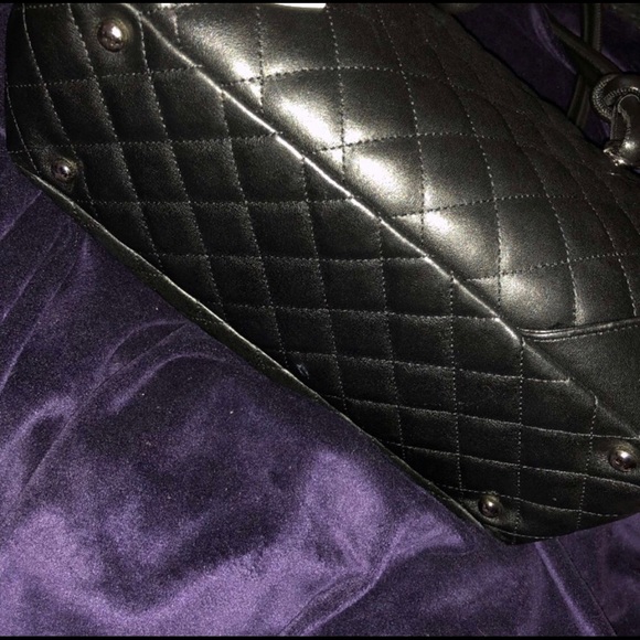 RARE!😍Chanel white and black quilted ligne cambon - Picture 2 of 10